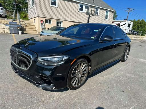 62798496 :رقم المزاد ، W1K6G6DB2NA123567 vin ، 2022 Mercedes-benz S مزاد بيع