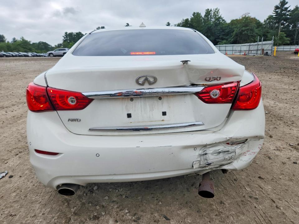 Продажа на аукционе авто 2014 Infiniti Q50, vin: JN1BV7AR5EM683736, номер лота: 65461636