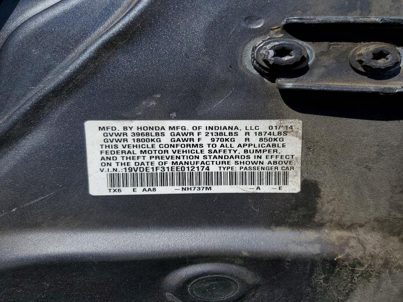 Aukcja sprzedaży 2014 Acura Ilx, vin: 19VDE1F31EE012174, numer aukcji: 66233896