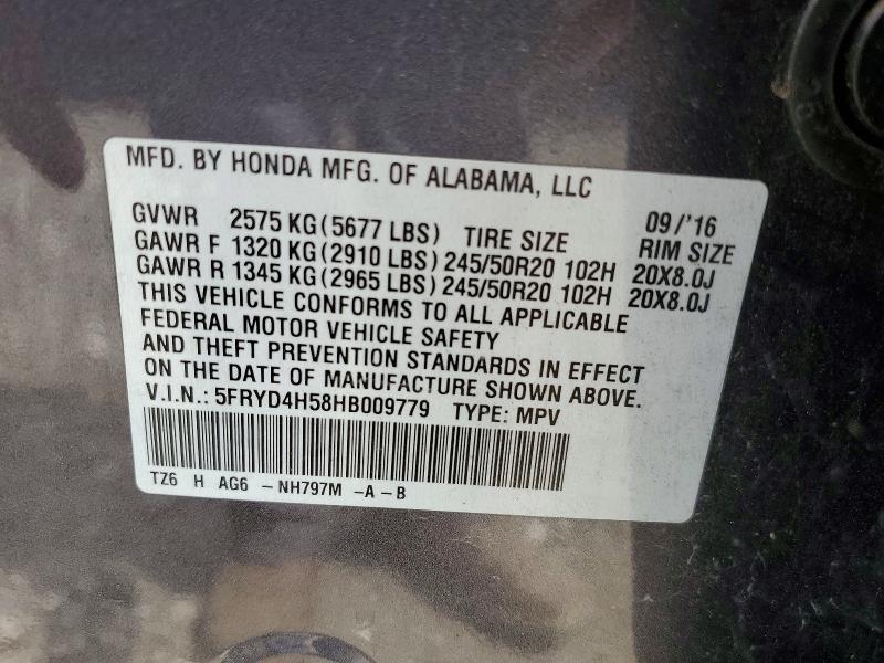 Auction sale of the 2017 Acura Mdx, vin: 5FRYD4H58HB009779, lot number: 67140846