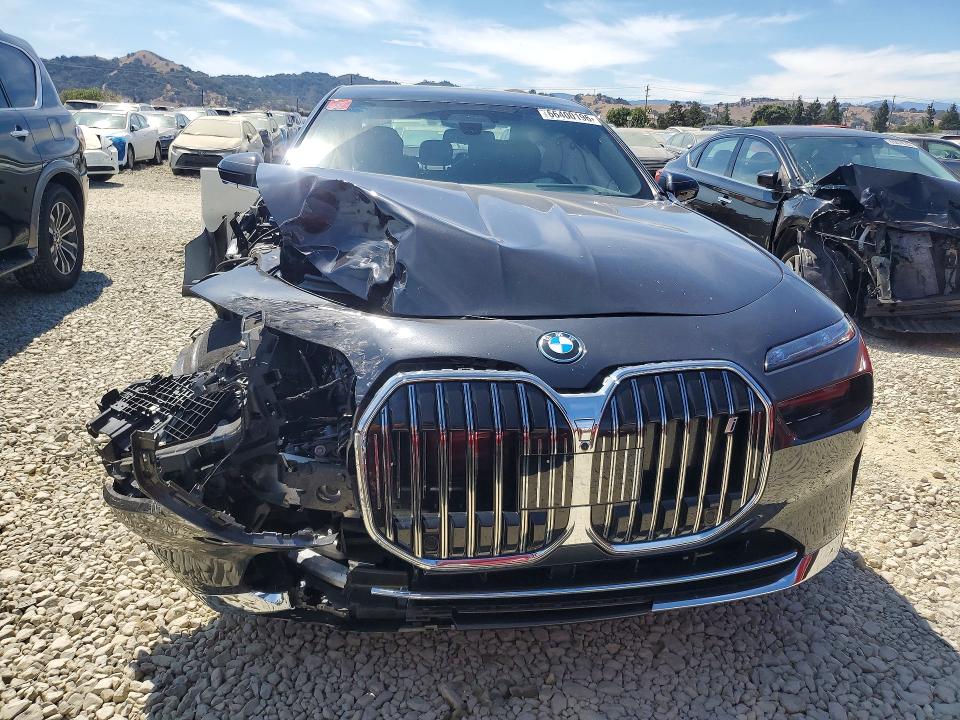 2024 Bmw I7 მანქანა იყიდება აუქციონზე, vin: WBY43EJ04RCS51523, აუქციონის ნომერი: 66400196