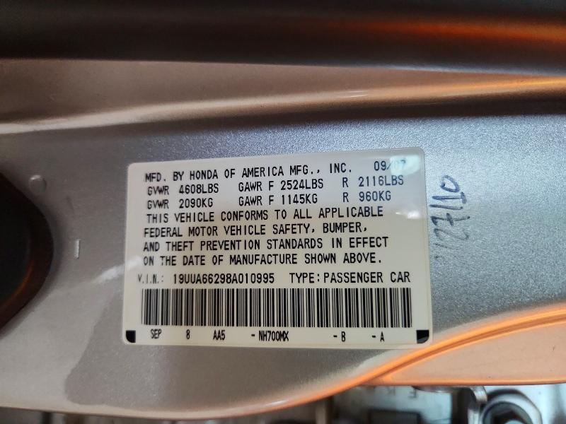 Продажа на аукционе авто 2008 Acura Tl, vin: 19UUA66298A010995, номер лота: 64407486