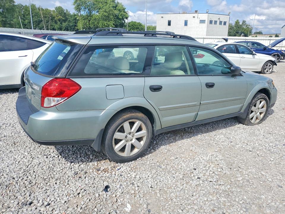 Продажа на аукционе авто 2009 Subaru Outback, vin: 4S4BP61C397318923, номер лота: 62881346
