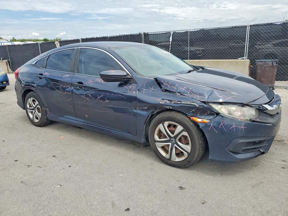 63521456 :رقم المزاد ، 19XFC2F50JE033265 vin ، 2018 Honda Civic مزاد بيع
