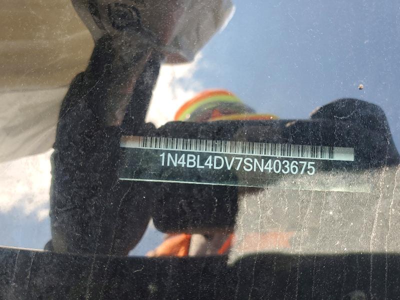 Продаж на аукціоні авто 2025 Nissan Altima, vin: 1N4BL4DV7SN403675, номер лоту: 63600696