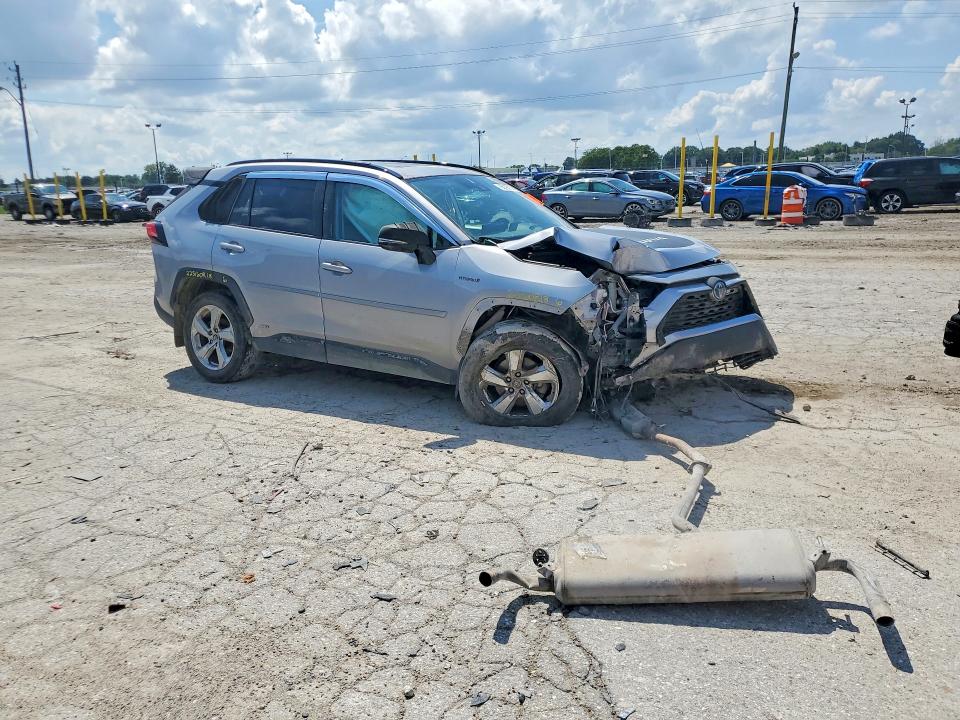 65195136 :رقم المزاد ، 4T3B6RFV6MU035903 vin ، 2021 Toyota Rav4 Hybrid مزاد بيع