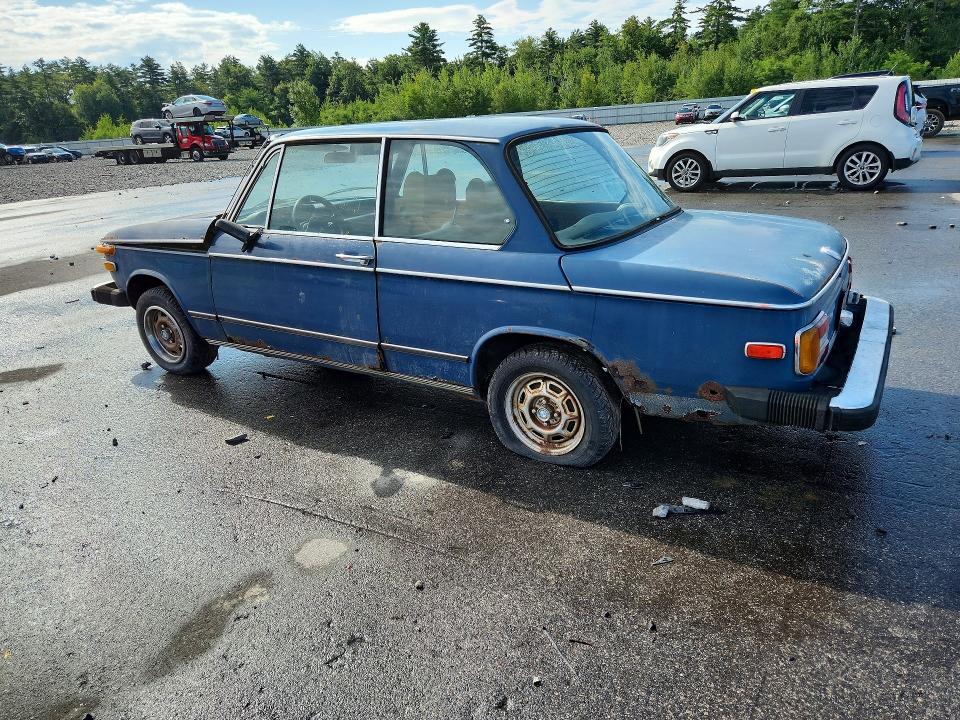 1974 Bmw 2002 მანქანა იყიდება აუქციონზე, vin: 4228796, აუქციონის ნომერი: 65104906