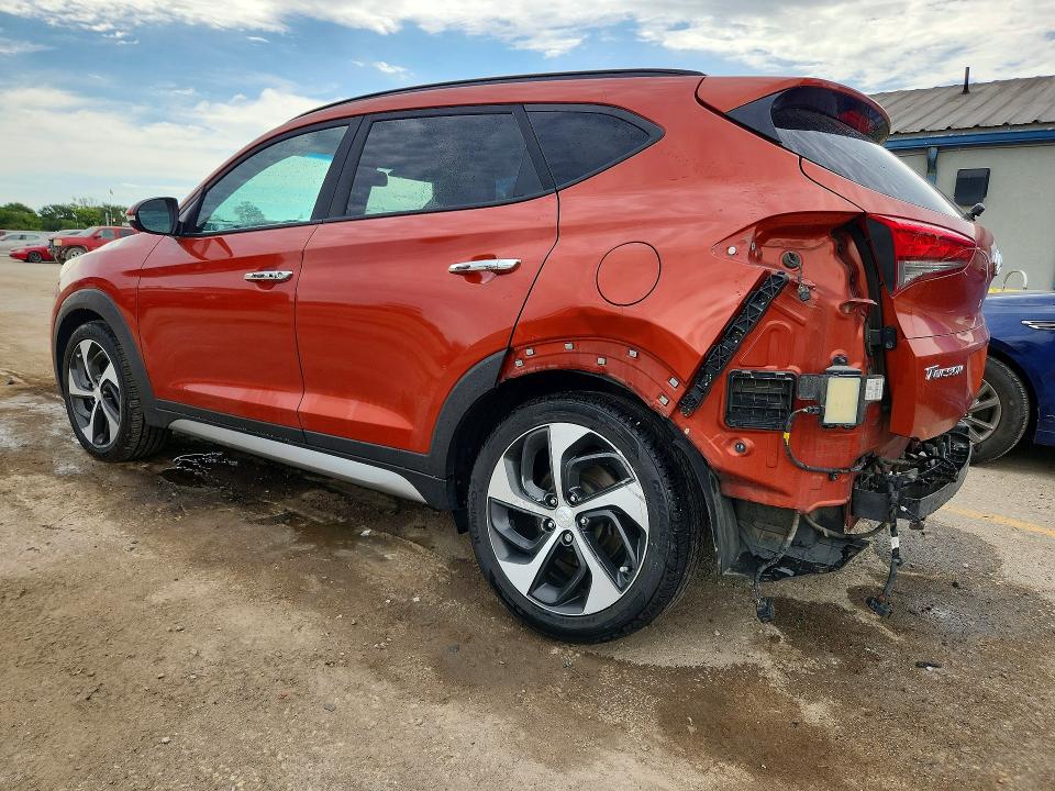 65705216 :رقم المزاد ، KM8J33A27HU315472 vin ، 2017 Hyundai Tucson مزاد بيع