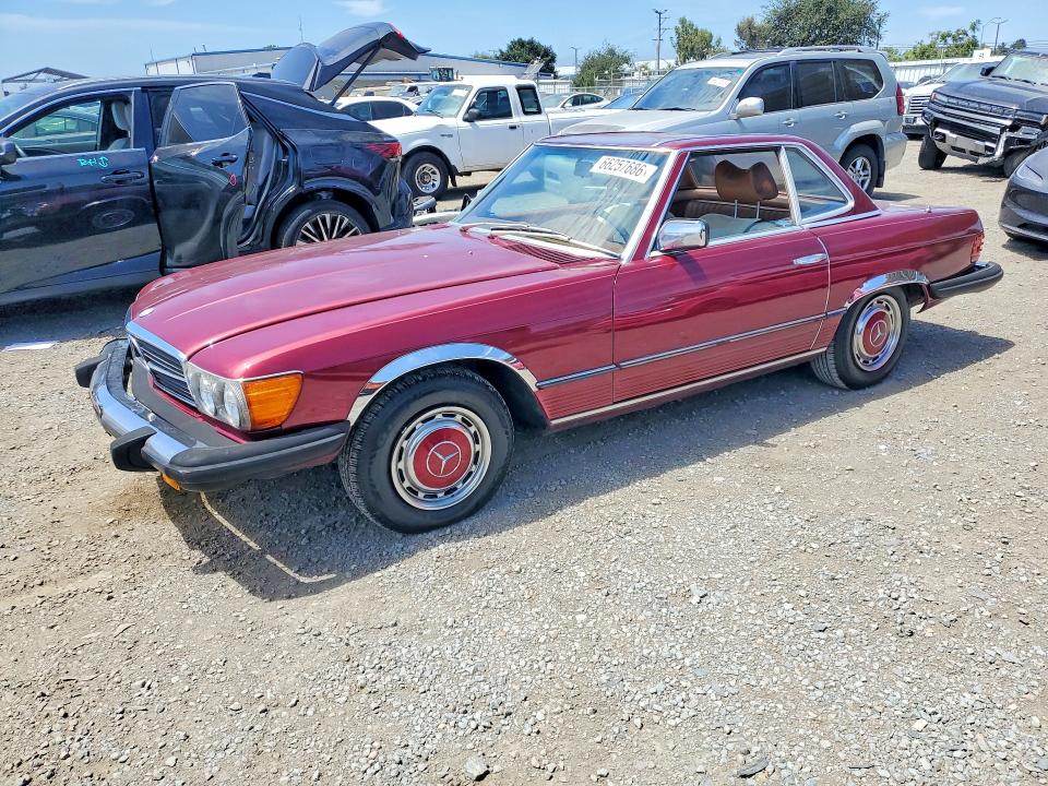 1977 Mercedes-benz 450sl მანქანა იყიდება აუქციონზე, vin: 10704412039775, აუქციონის ნომერი: 66257686