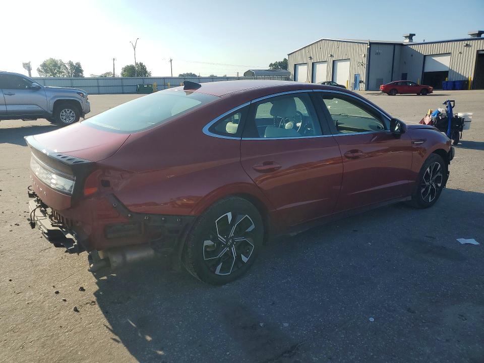 Продажа на аукционе авто 2024 Hyundai Sonata, vin: KMHL64JA8RA374966, номер лота: 65097896