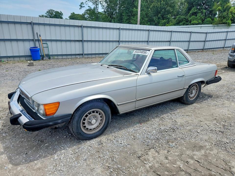 Aukcja sprzedaży 1976 Mercedes-benz Sl Sl450, vin: 10704412028888, numer aukcji: 64334856