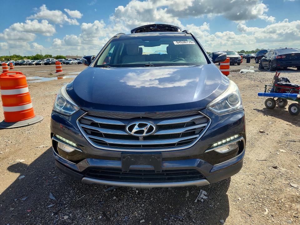 64536776 :رقم المزاد ، 5XYZW4LA3HG492952 vin ، 2017 Hyundai Santa Fe Sport مزاد بيع