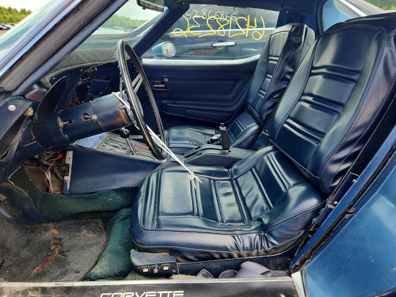64218236 :رقم المزاد ، 1Z37J5S400755 vin ، 1975 Chevrolet Corvette مزاد بيع