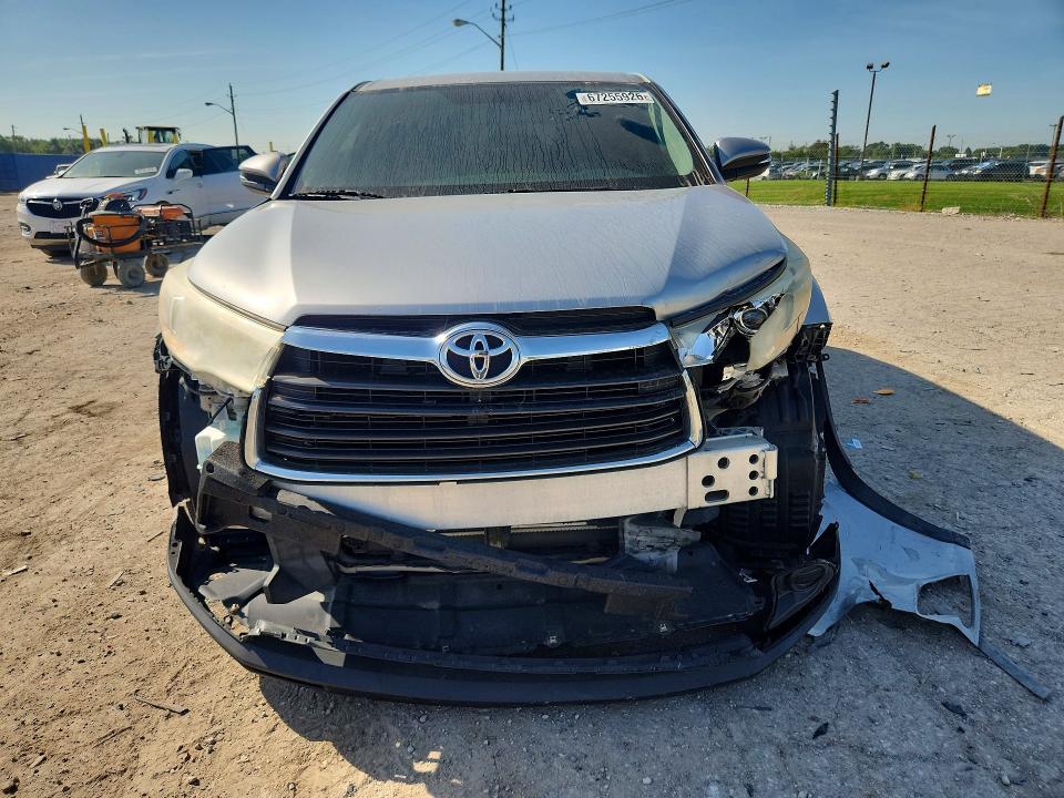 2014 Toyota Highlander მანქანა იყიდება აუქციონზე, vin: 5TDZARFH9ES006356, აუქციონის ნომერი: 67255926