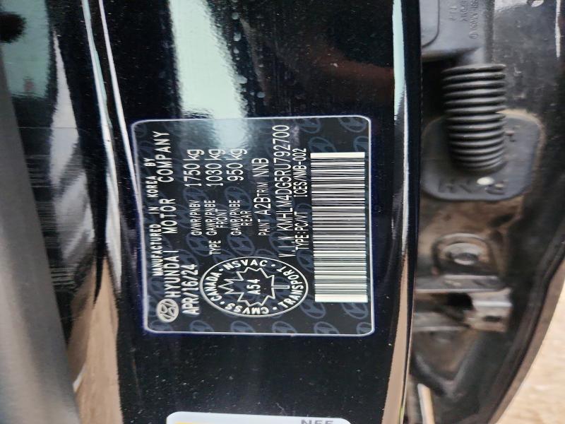 Aukcja sprzedaży 2024 Hyundai Elantra, vin: KMHLM4DG5RU792700, numer aukcji: 63305126