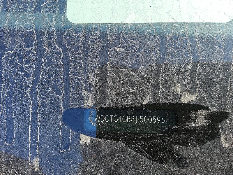 66247256 :رقم المزاد ، WDCTG4GB8JJ500596 vin ، 2018 Mercedes-benz Gla مزاد بيع