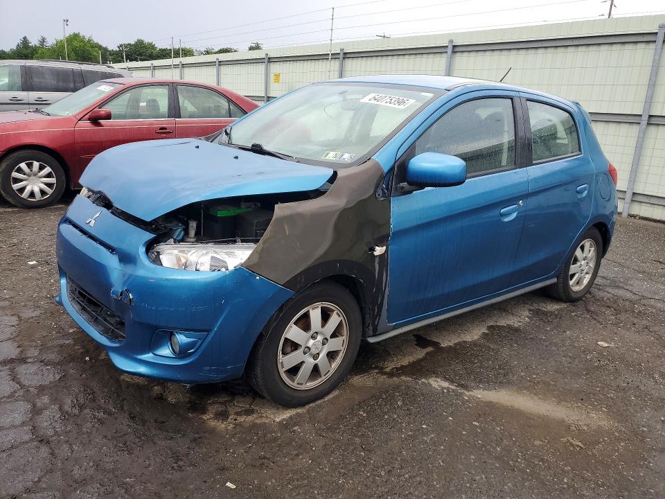 64075396 :رقم المزاد ، ML32A4HJ1FH059601 vin ، 2015 Mitsubishi Mirage مزاد بيع