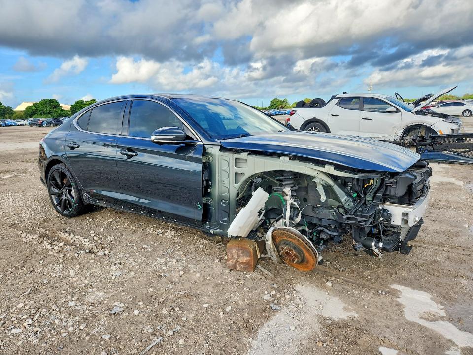 Aukcja sprzedaży 2023 Genesis G70, vin: KMTG54TEXPU117524, numer aukcji: 64084396