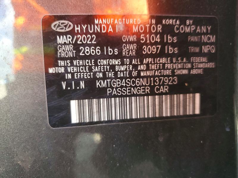 Продажа на аукционе авто 2022 Genesis G80, vin: KMTGB4SC6NU137923, номер лота: 67304436