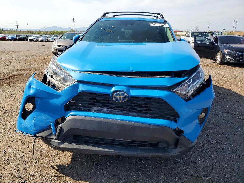 64249456 :رقم المزاد ، JTMRWRFV5KD035769 vin ، 2019 Toyota Rav4 Hybrid مزاد بيع
