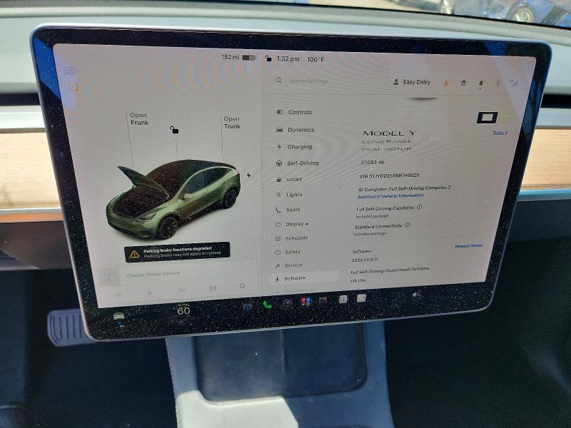 65501976 :رقم المزاد ، 5YJYGDEE0MF149025 vin ، 2021 Tesla Model Y مزاد بيع