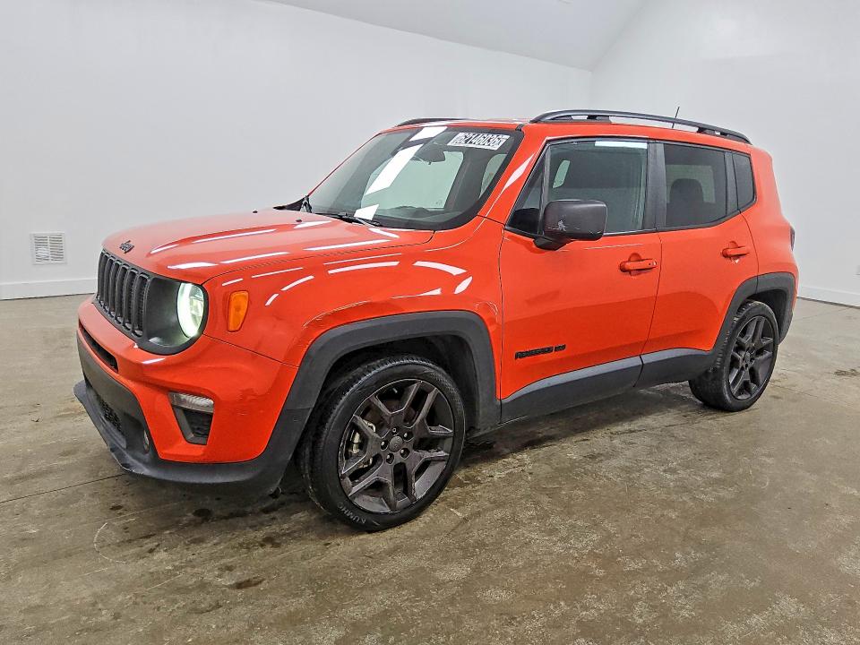 62146036 :رقم المزاد ، ZACNJCB12MPN27738 vin ، 2021 Jeep Renegade مزاد بيع