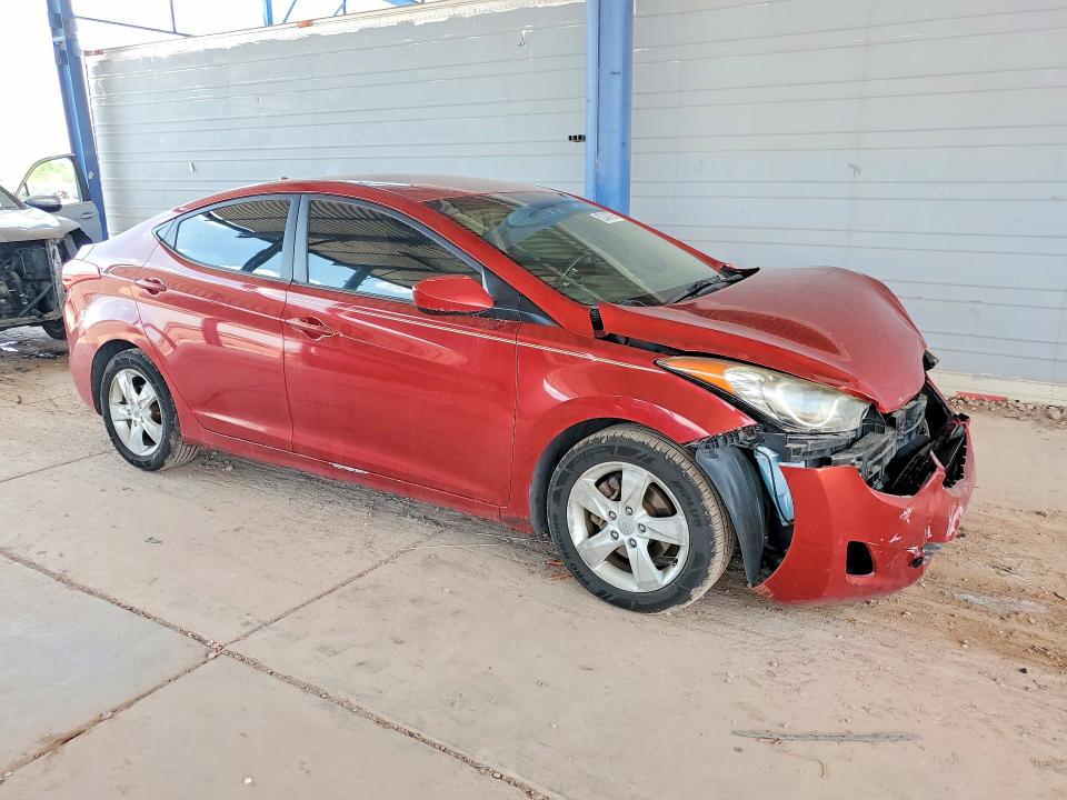2012 Hyundai Elantra მანქანა იყიდება აუქციონზე, vin: KMHDH4AE7CU297353, აუქციონის ნომერი: 62345736