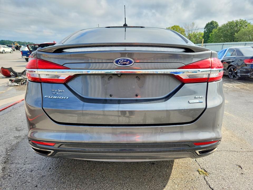 63378216 :رقم المزاد ، 3FA6P0T95HR144967 vin ، 2017 Ford Fusion مزاد بيع