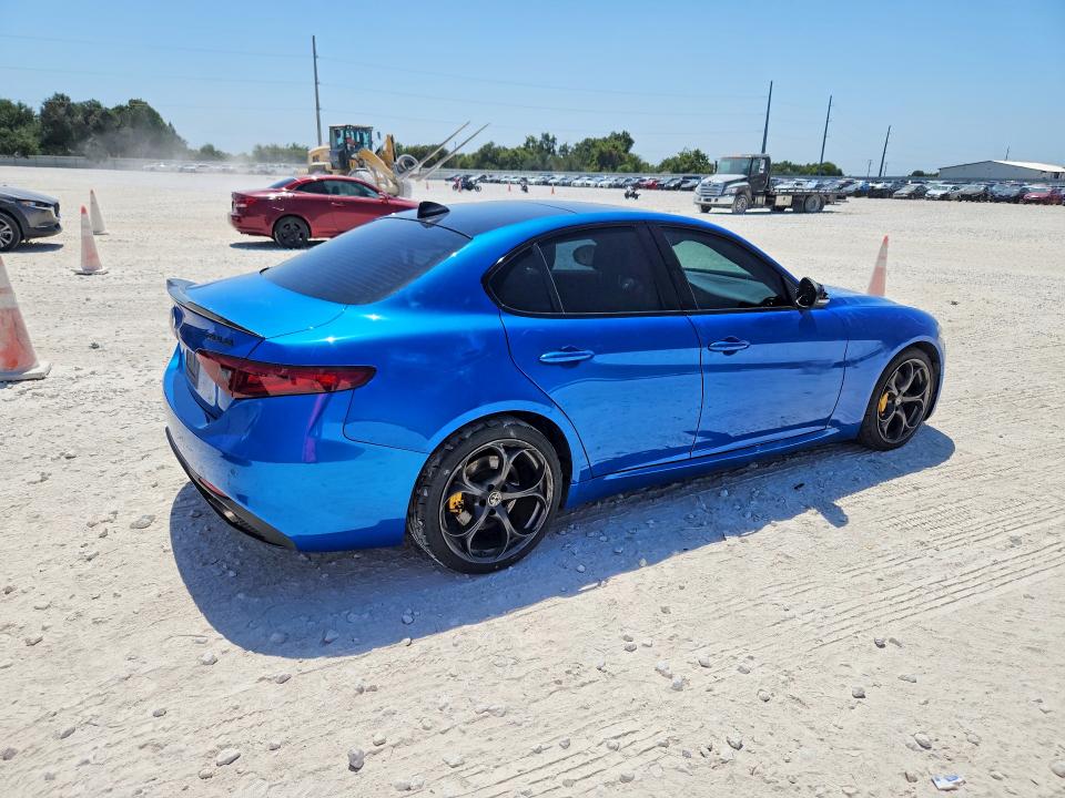 2019 Alfa Romeo Giulia მანქანა იყიდება აუქციონზე, vin: ZARFANBN9K7621492, აუქციონის ნომერი: 66001406