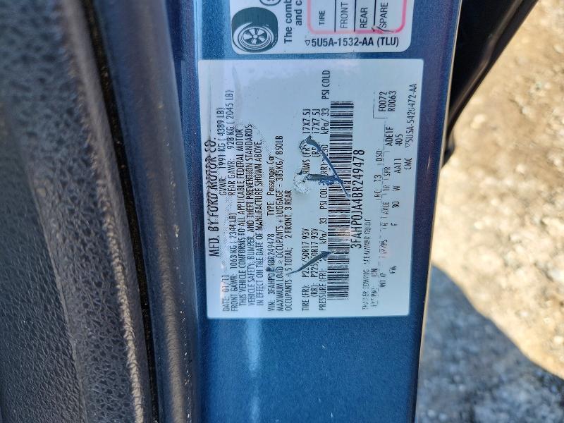 Aukcja sprzedaży 2011 Ford Fusion, vin: 3FAHP0JA4BR249478, numer aukcji: 63816446