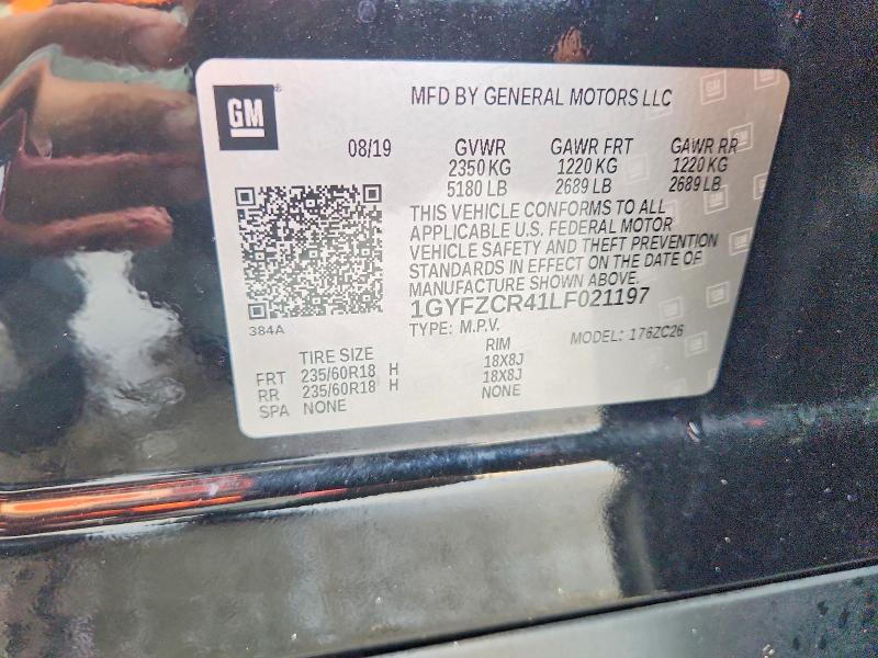 Продаж на аукціоні авто 2020 Cadillac Xt4, vin: 1GYFZCR41LF021197, номер лоту: 64088466