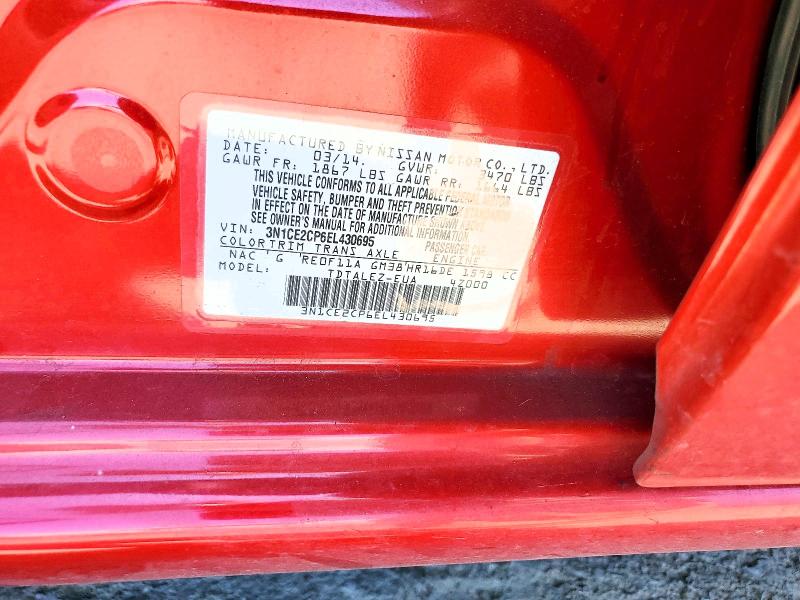 Продаж на аукціоні авто 2014 Nissan Versa Note, vin: 3N1CE2CP6EL430695, номер лоту: 63803236
