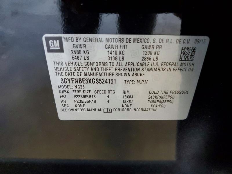 Продаж на аукціоні авто 2016 Cadillac Srx, vin: 3GYFNBE3XGS524151, номер лоту: 65170876
