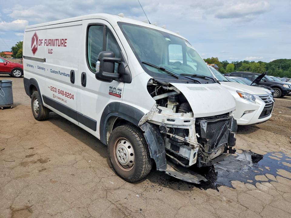 66394896 :رقم المزاد ، 3C6TRVAG8KE533050 vin ، 2019 Ram Promaster 1500 مزاد بيع