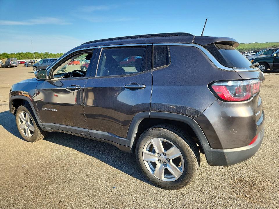 65570916 :رقم المزاد ، 3C4NJDBB7NT107033 vin ، 2022 Jeep Compass مزاد بيع