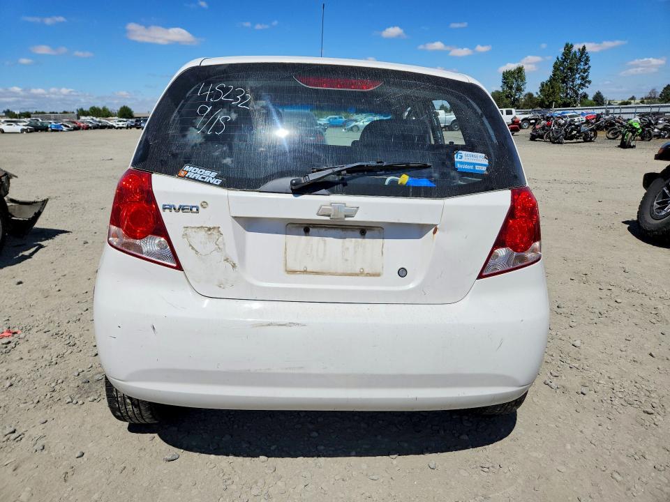 Aukcja sprzedaży 2008 Chevrolet Aveo, vin: KL1TD66608B256131, numer aukcji: 64313366