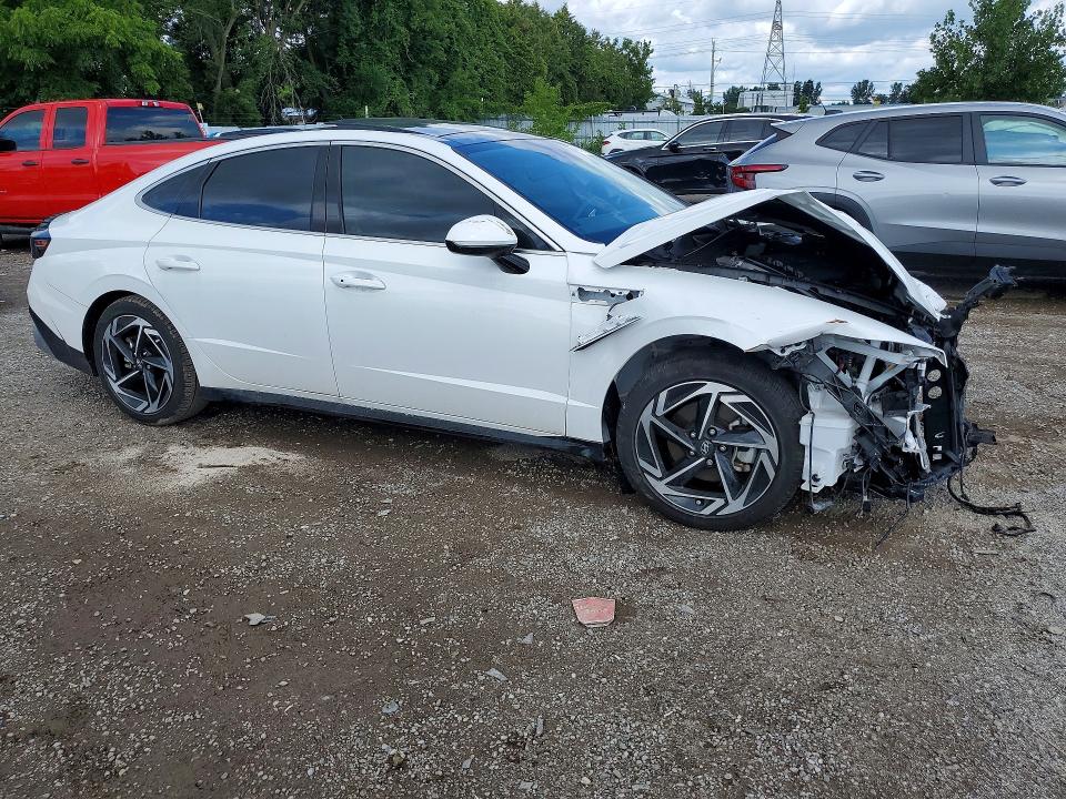 64817986 :رقم المزاد ، KMHL44JA9SA499194 vin ، 2025 Hyundai Sonata مزاد بيع