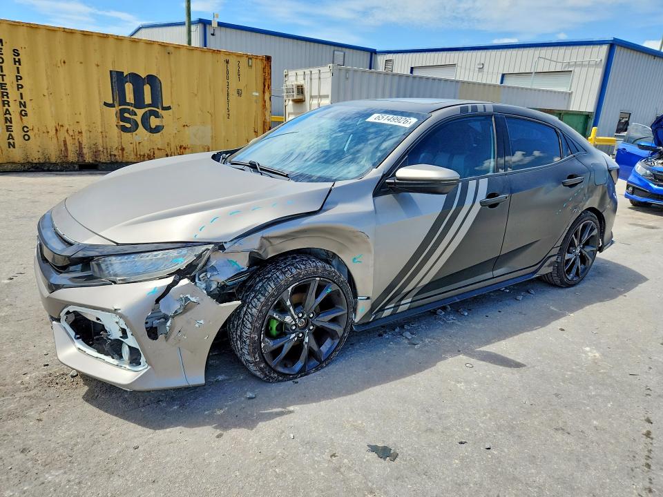 65149926 :رقم المزاد ، SHHFK7H9XHU219592 vin ، 2017 Honda Civic مزاد بيع