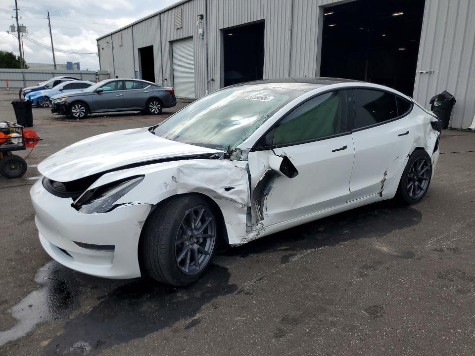 2021 Tesla Model 3 მანქანა იყიდება აუქციონზე, vin: 5YJ3E1EA0MF915346, აუქციონის ნომერი: 63506506