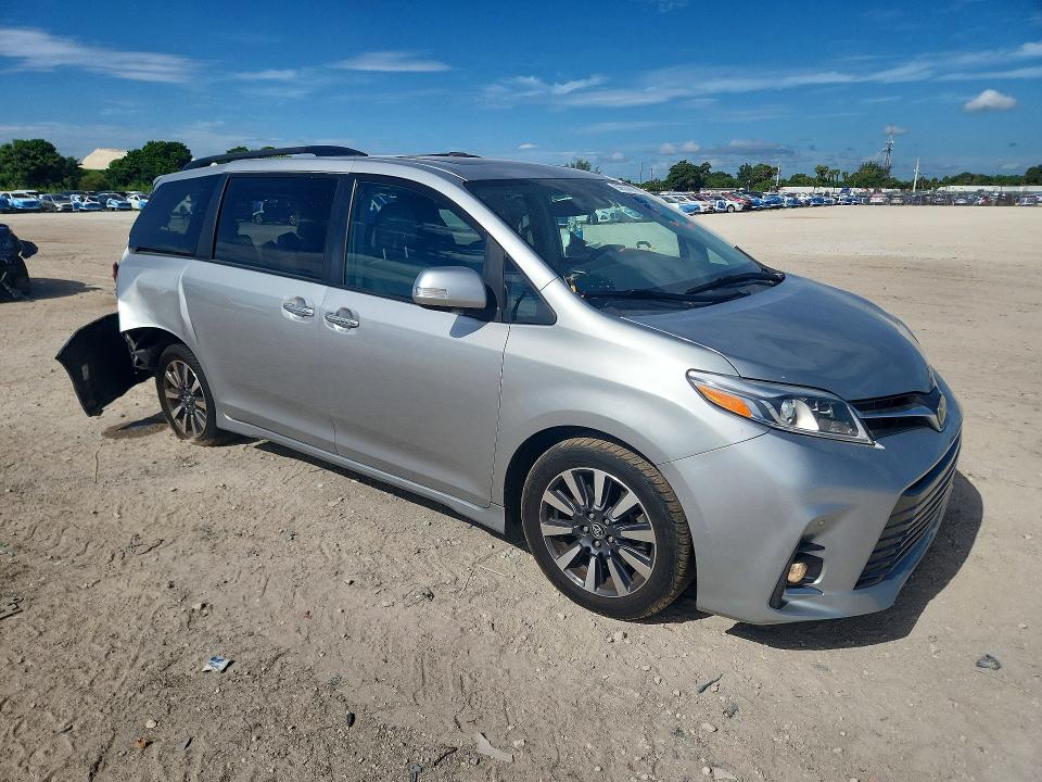 66655466 :رقم المزاد ، 5TDYZ3DC1KS019154 vin ، 2019 Toyota Sienna مزاد بيع