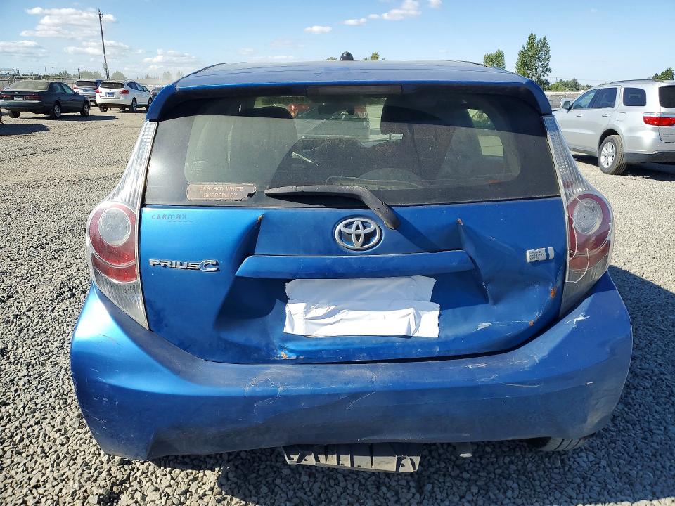 Продаж на аукціоні авто 2013 Toyota Prius C, vin: JTDKDTB31D1546411, номер лоту: 64771806