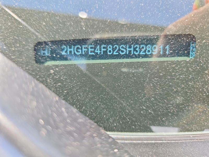 2025 Honda Civic მანქანა იყიდება აუქციონზე, vin: 2HGFE4F82SH328911, აუქციონის ნომერი: 66935376