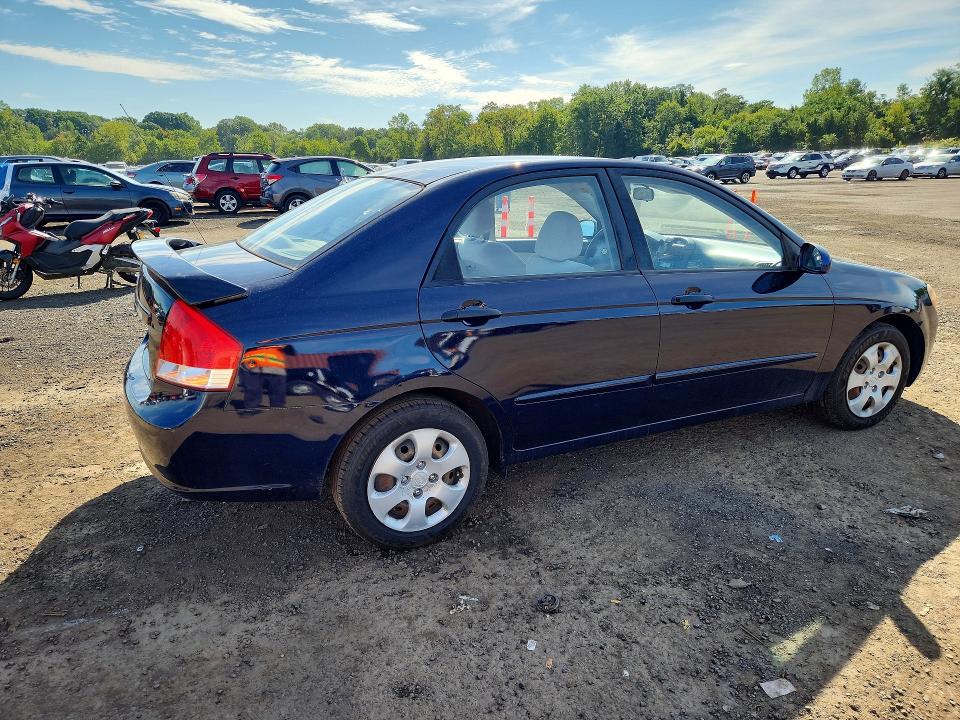 Продажа на аукционе авто 2008 Kia Spectra, vin: KNAFE122285584428, номер лота: 66921876