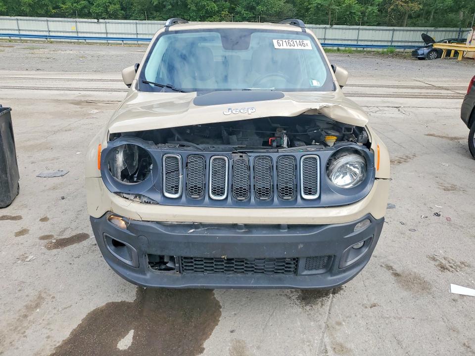 67163146 :رقم المزاد ، ZACCJBBT6GPE17057 vin ، 2016 Jeep Renegade مزاد بيع