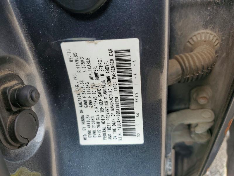 Продаж на аукціоні авто 2011 Acura Tl, vin: 19UUA8F26BA000928, номер лоту: 65169726