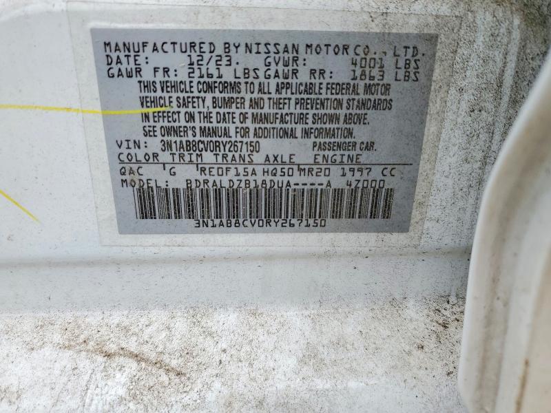 Продажа на аукционе авто 2024 Nissan Sentra, vin: 3N1AB8CV0RY267150, номер лота: 63797866