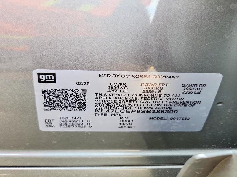 65148826 :رقم المزاد ، KL47LCEP9SB186300 vin ، 2025 Buick Envista مزاد بيع
