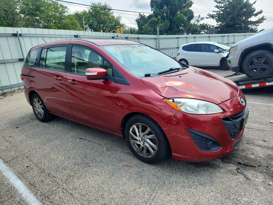 2013 Mazda 5 მანქანა იყიდება აუქციონზე, vin: JM1CW2BL3D0153668, აუქციონის ნომერი: 63046866