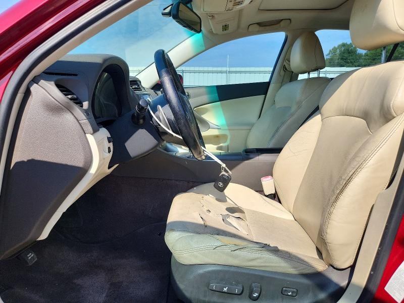 2009 Lexus Is 250 მანქანა იყიდება აუქციონზე, vin: JTHBK262692091055, აუქციონის ნომერი: 65310536