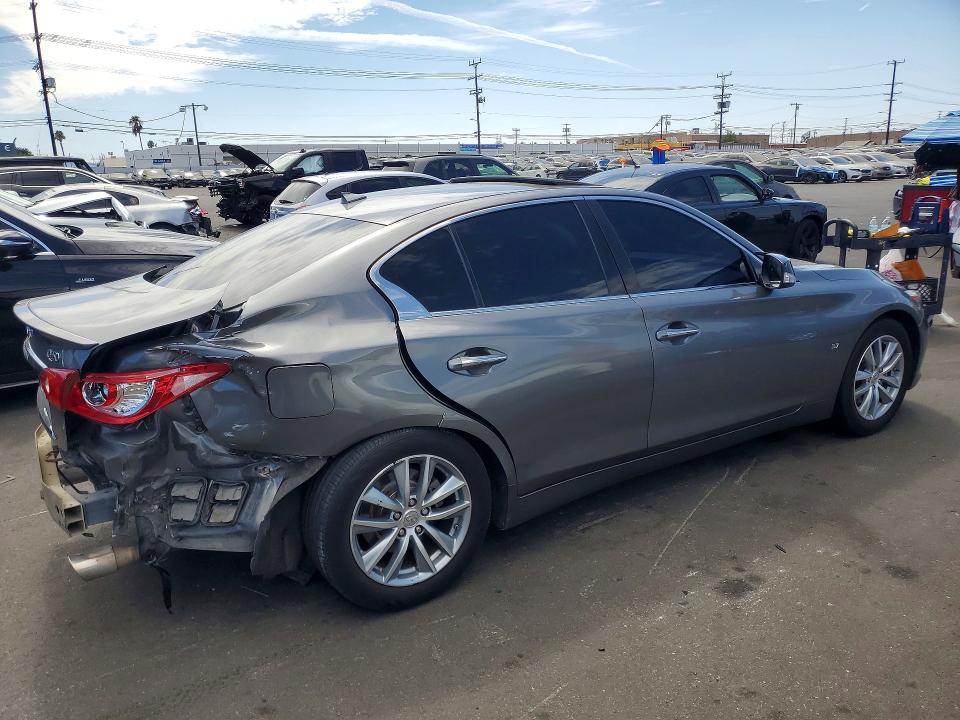 2015 Infiniti Q50 მანქანა იყიდება აუქციონზე, vin: JN1BV7AP9FM339553, აუქციონის ნომერი: 64612326